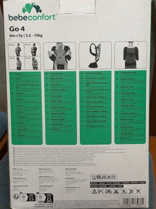 Mochila Portabebés Bebeconfort Go 4