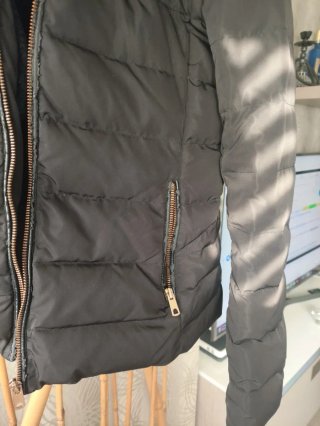 Chaqueta Zara Basic Negra Talla M