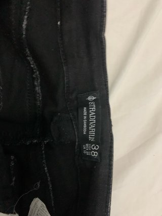 Pantalones Tejanos Campana Pull&Bear Negros