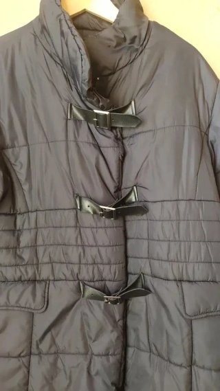 Abrigo Negro Talla 46