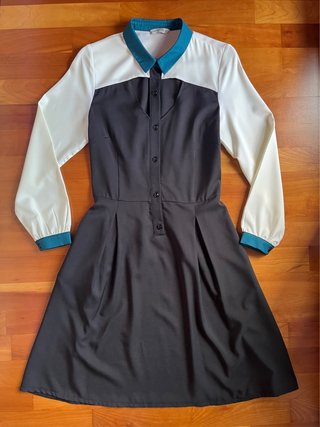 Vestido camisero cut out