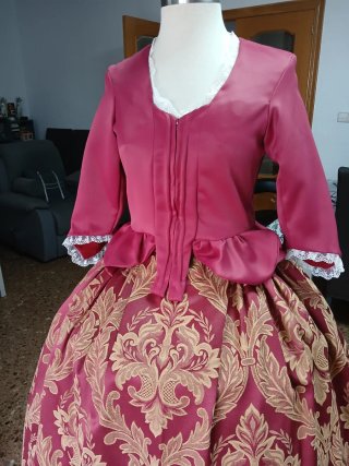 Traje Fallera Huertana Talla Única