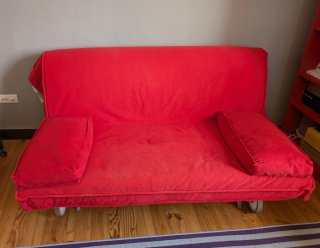 Sofá Cama Rojo