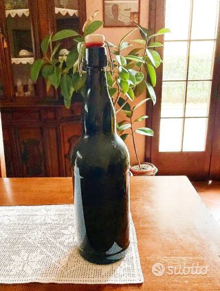 Bottiglia da birra in vetro