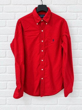Camisa Polo Ralph Lauren Roja Talla S
