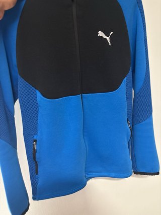 Chaqueta Puma Negra y Azul