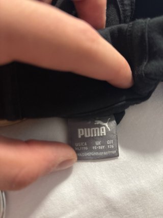 Chaqueta Puma Negra y Azul