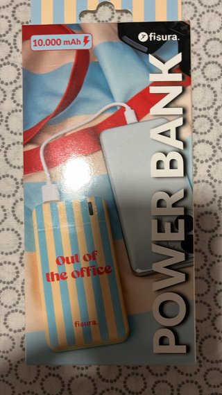 Batería Externa 10.000 mAh Fisura