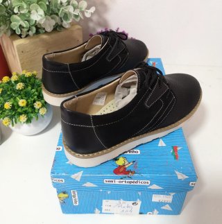 Sapatos Criança Preto Tam. 35