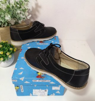 Sapatos Criança Preto Tam. 35