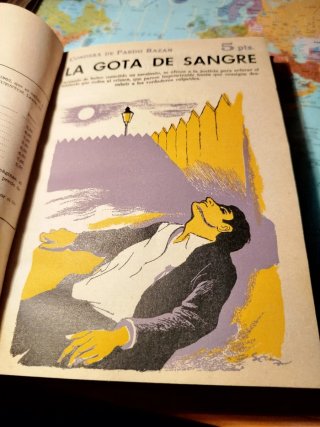 LA GOTA DE SANGRE, d E. Pardo Bazán y 5 novelas má