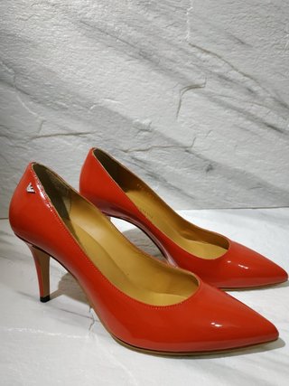 Zapatos de Tacón Emporio Armani Rojos