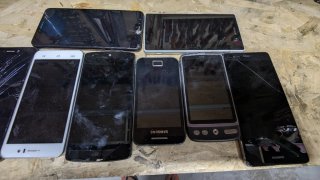 Lote 9 móviles HTC, Huawei, Samsung, Sony