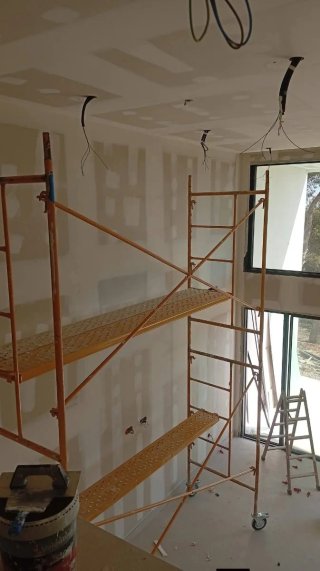 Pintura y montaje de Pladur