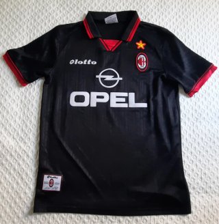 Camiseta Retro A.C. Milán Lotto