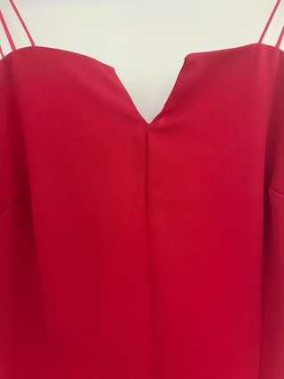 Conjunto de Mono y Blazer Rojo