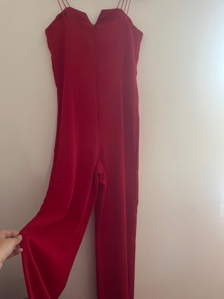 Conjunto de Mono y Blazer Rojo