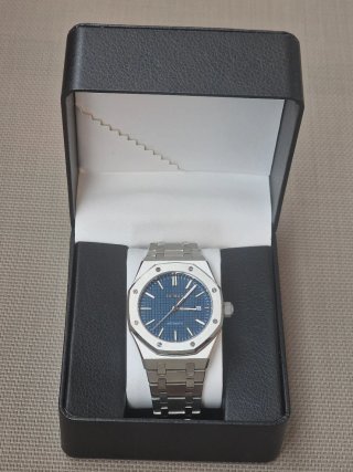 Seiko MOD Royal Oak Esfera Azul