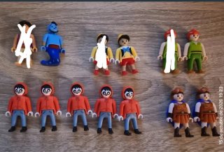 vendo muñecos Playmobil Kinder Disney