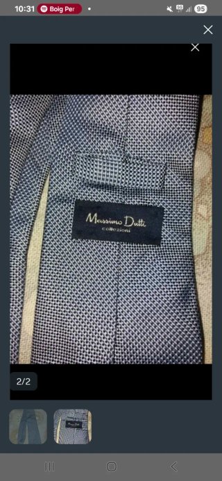 Corbata Massimo Dutti Azul