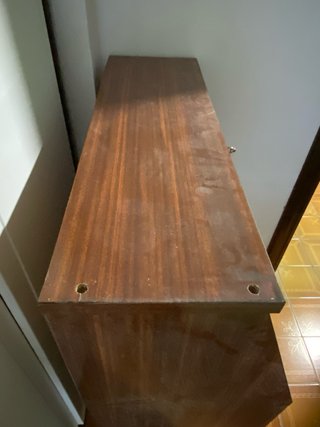 Escritorio vintage de madera