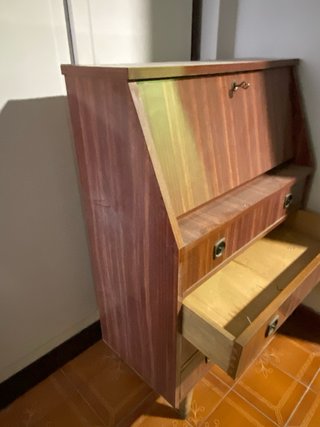 Escritorio vintage de madera