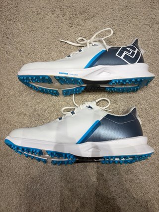 Zapatos de Golf Footjoy Blancos y Azules