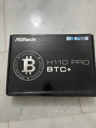 Placa Base ASRock H110 Pro BTC+
