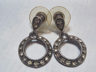 Pendientes Plata 925 Circonitas Colgantes