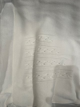 Toquilla para bebé blanca Sandy