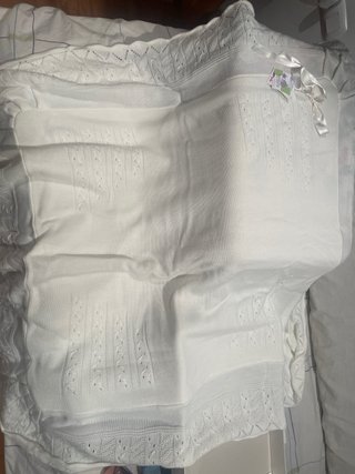 Toquilla para bebé blanca Sandy