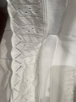 Toquilla para bebé blanca Sandy