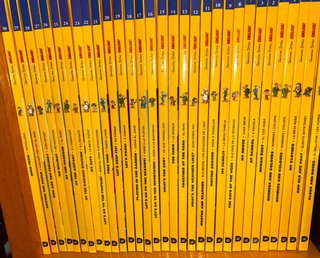 Colección de Geronimo Stilton, CD y libros 1-30
