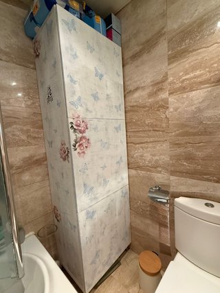 Armario Almacenaje en Decapé + Decoupage