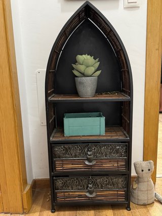 Mueble Auxiliar Árabe de Bambú