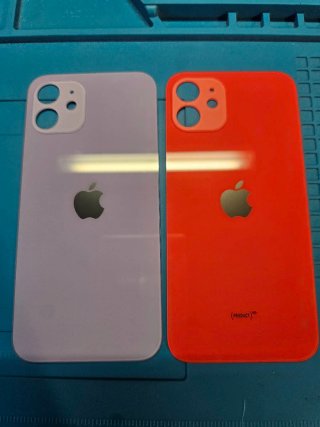 2 Tapas Traseras Cristal iPhone 12