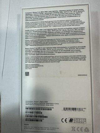 iPhone 11 64GB Negro