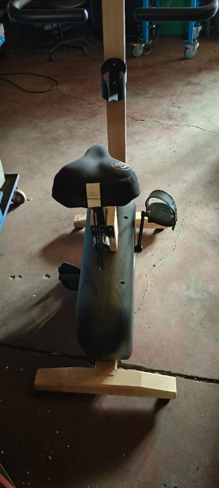 Bicicleta Estática de Madera Woodbike