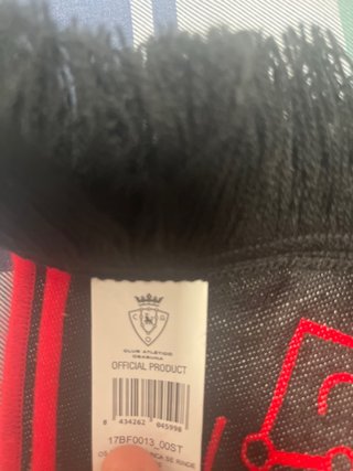 Bufanda Osasuna Nunca se rinde
