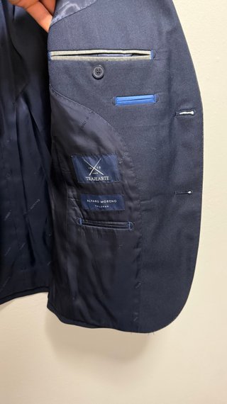 Traje Álvaro Moreno Azul Marino
