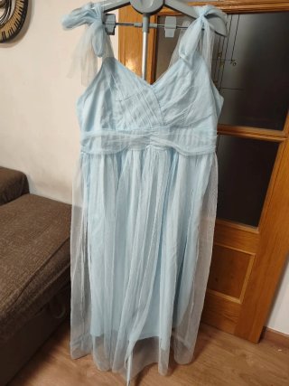 Vestido azul talla 3XL