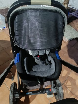 Carrito Jané 3 en 1 Gris/Negro