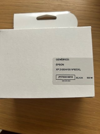 3 cartuchos Epson 603XL negros compatibles