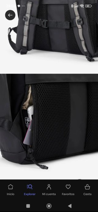 Mochila de Trabajo 15L Negra