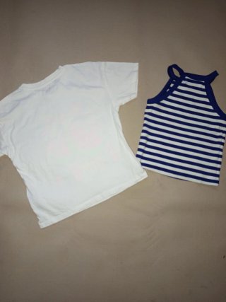 Pack Camiseta y Top Niña 7-8 Años