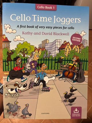 Libro Cello Time Joggers - Segunda Edición