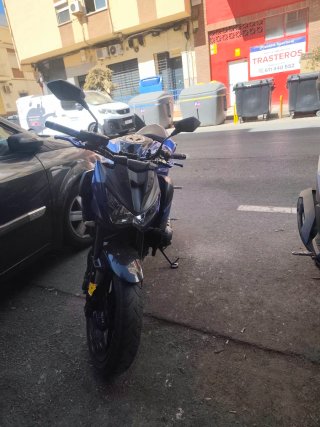 Kawasaki Z800E Naked Azul/Negra