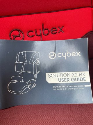 Silla coche Cybex con Isofix. Modelo X2-FIX.