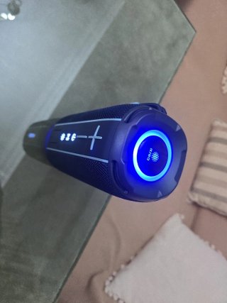 Altavoz Bluetooth Ikrea WF4087 azul oscuro/claro