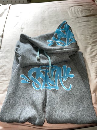 Chándal Syna World Gris y Azul